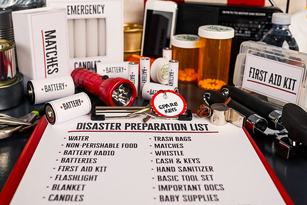 Image: Earthquake preparation checklist