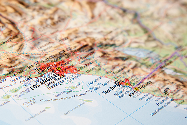 LA Map: How Often Do Earthquakes Happen in California