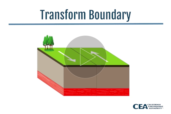 Many of Earth’s faults are found along transform boundaries 