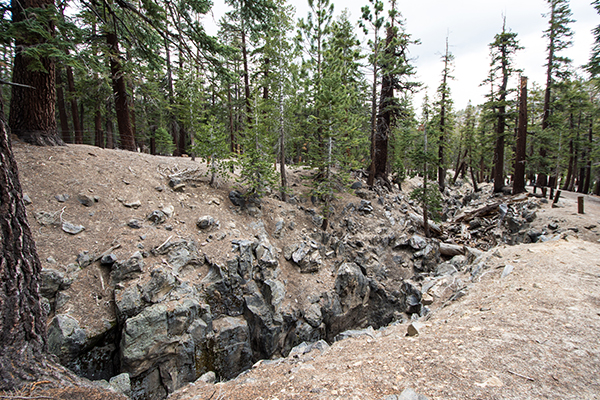 Image: Inyo earthquake fault