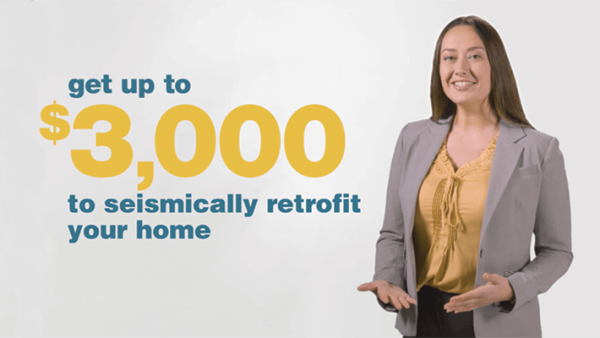 EBB Registration 2025 - Get up to $3000 to seismically retrofit your home