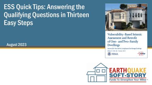 Answering the qualifying questions in thirteen easy steps
