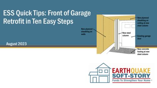 Front of garage retrofit in ten easy steps
