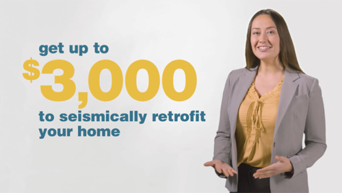 EBB Registration 2025 - Get up to $3000 to seismically retrofit your home